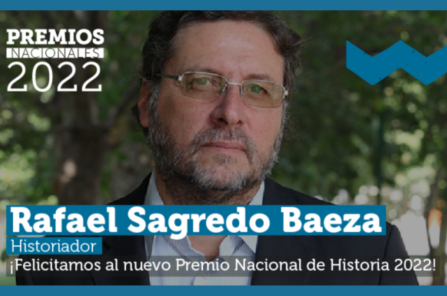 El historiador Rafael Sagredo obtuvo el Premio Nacional de Historia 2022